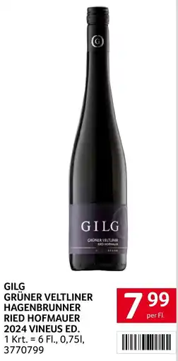 Transgourmet Gilg grüner veltliner hagenbrunner ried hofmauer 2024 vineus ed. Angebot