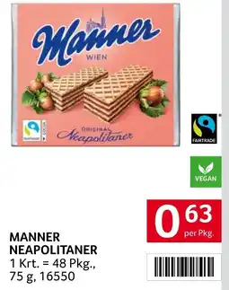 Transgourmet Manner neapolitaner Angebot