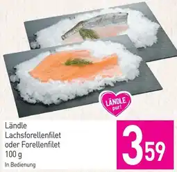 Sutterlüty Ländle Lachsforellenfilet oder Forellenfilet Angebot