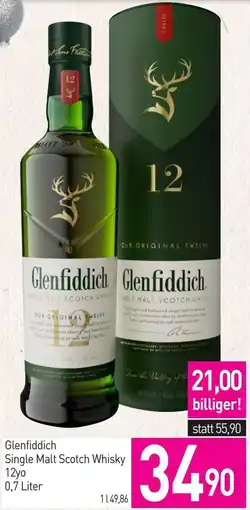 Sutterlüty Glenfiddich Single Malt Scotch Whisky 12yo Angebot