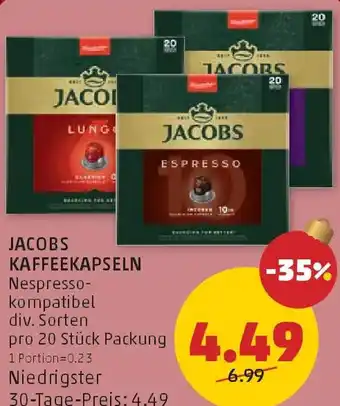 Jacobs kaffeekapseln