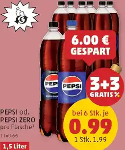 PENNY Pepsi od. pepsi zero Angebot