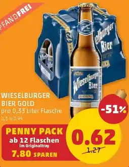 PENNY Wieselburger bier gold Angebot
