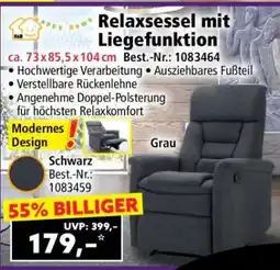 Norma Relaxsessel mit Liegefunktion Angebot