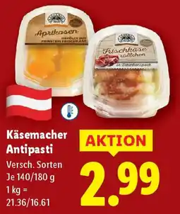 Lidl Käsemacher Antipasti Angebot