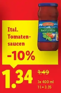 Lidl Ital. Tomaten- saucen Angebot