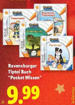 Lidl Ravensburger Tiptoi Buch "Pocket Wissen" Angebot