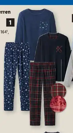Lidl esmara Kinder/Damen/Herren Fleece-Pyjama Angebot
