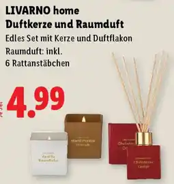 Lidl LIVARNO home Duftkerze und Raumduft Angebot