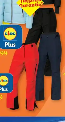 Lidl CRIVIT Damen/Herren SkiHose Angebot