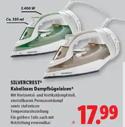 Lidl Silvercrest kabelloses dampfbügeleisen Angebot