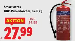 Lidl Smartwares ABC-Pulverlöscher ca. Angebot
