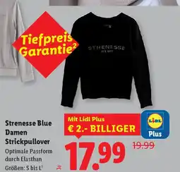 Lidl Strenesse blue damen strickpullover Angebot