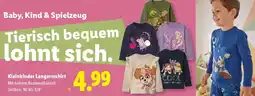 Lidl Kleinkinder langarmshirt Angebot