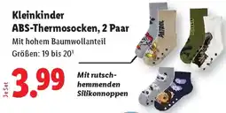 Lidl Kleinkinder abs thermosocken 2 paar Angebot