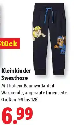 Lidl Kleinkinder Sweathose Angebot