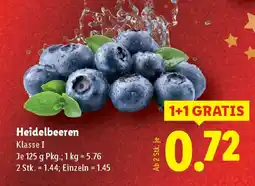 Lidl Heidelbeeren Angebot