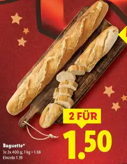 Lidl Baguette Angebot