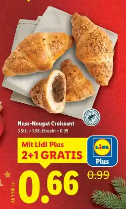 Lidl Nuss-nougat croissant Angebot