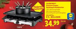 Lidl Silvercrest premium fondue raclettegrillkombination Angebot