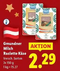 Lidl Gmundner milch raclette käse Angebot