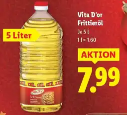 Lidl Vita d'or frittieröl Angebot