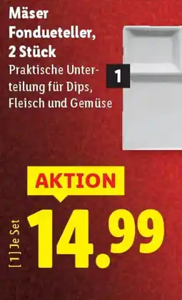 Lidl Mäser fondueteller Angebot