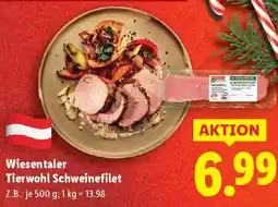 Lidl Wiesentaler tier wohl schweinefilet Angebot