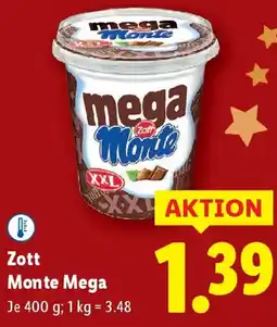 Lidl Zott monte mega Angebot