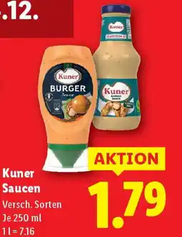 Lidl Kuner saucen Angebot