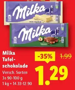 Lidl Milka Tafel schokolade Angebot
