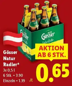 Lidl Gasser natur radler Angebot