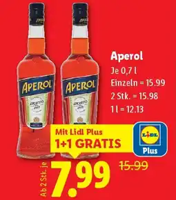 Lidl Aperol Angebot