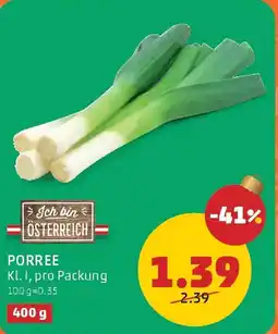 PENNY Porree Angebot