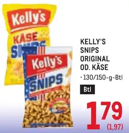 Metro Kelly's snips original od. käse Angebot