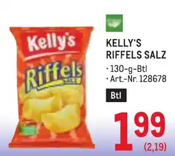Metro Kelly's riffels salz Angebot