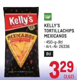 Metro Kelly's tortillachips mexicanos Angebot
