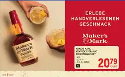 Metro Makers mark kentucky straight bourbon whiskey Angebot