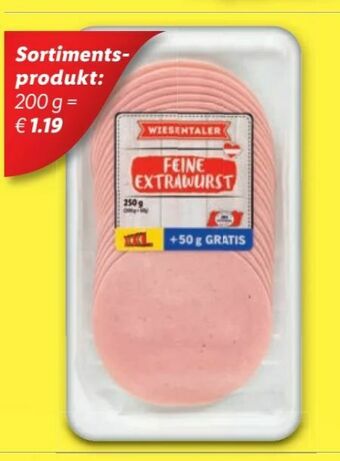 Lidl Extrawurst Angebot