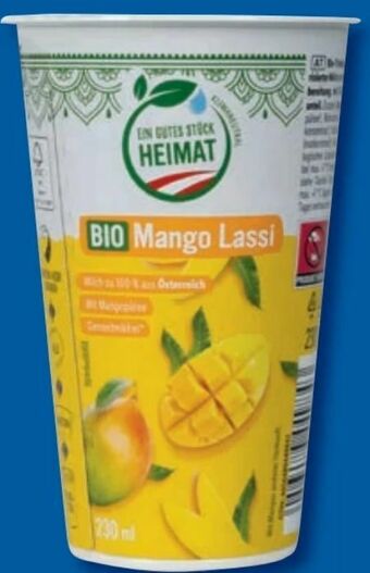 Lidl Bio Lassi Mango Angebot