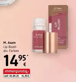 dm M. asam lip blush Angebot