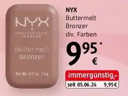 dm NYX Buttermelt Bronzer Angebot