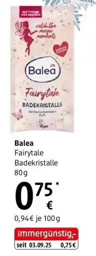 dm Balea Fairytale Badekristalle Angebot