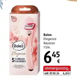 dm Balea Elegance Rasierer Angebot