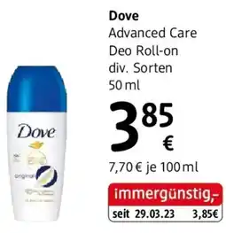 dm Dove Angebot