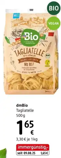 dm dmBio Tagliatelle Angebot