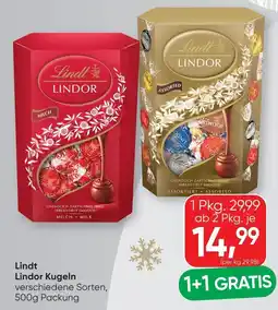 SPAR Gourmet Lindt Lindor Kugeln Angebot