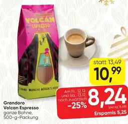 SPAR Gourmet Grandoro Volcan Espresso Angebot