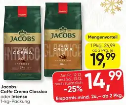 SPAR Gourmet Jacobs Caffe Crema Classico oder Intenso Angebot
