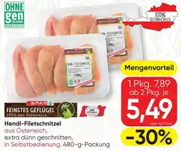 SPAR Gourmet Hendl-Filetschnitzel aus Österreich, Angebot